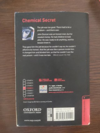 Oxford Bookworms Library: Stage 3: Chemical Secret