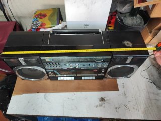 Radio Casete Lucky Vintage Doble Deck