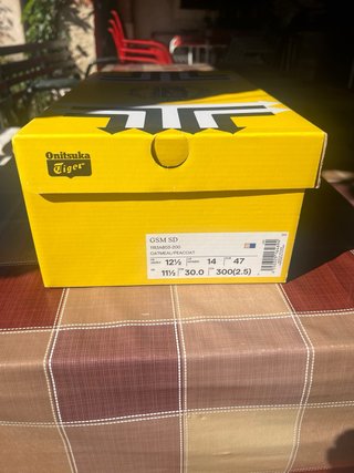 Onitsuka Tiger Talla 47 Blancas y Azules