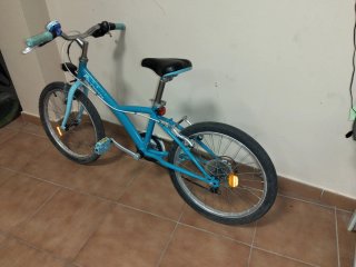 Bicicleta infantil azul Btwin