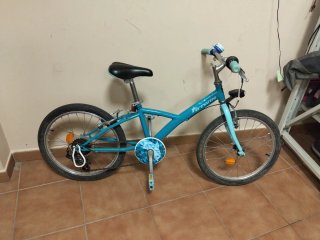 Bicicleta infantil azul Btwin