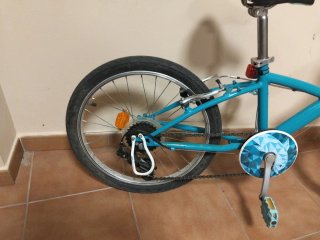 Bicicleta infantil azul Btwin