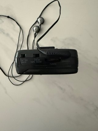 En perfecto estado un Walkman Casio AM/FM con Aur