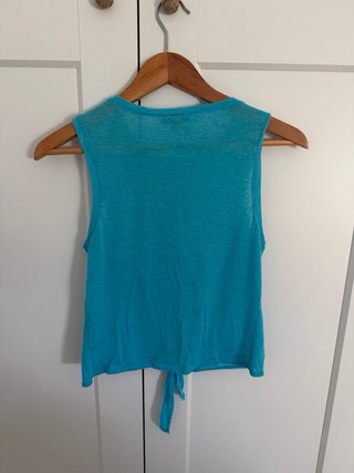 Camiseta Topshop azul