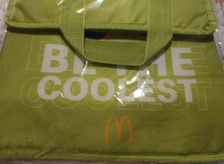 Nevera de tela verde McDonald's