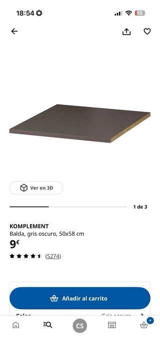 Armario PAX IKEA 50x60cm