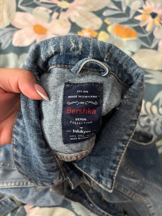 Chaleco vaquero Bershka azul Talla XS