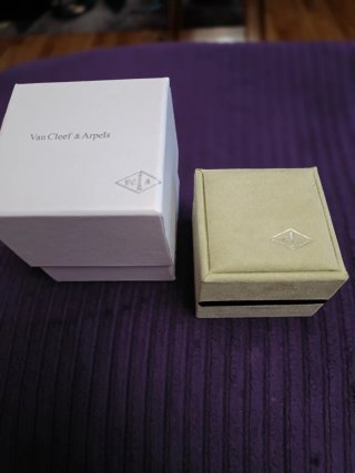 Anillo Van Cleef & Arpels Plata