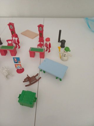 Playmobil Navidad: Trineo, Muñecos y Relojes