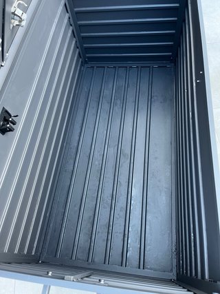 Baúl jardín ALUMINIO Protech 740L ANTRACITA