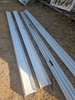 Puerta corredera aluminio Climalit grande