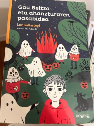 Libro Gau Beltza eta ahanzturaren pasabidea