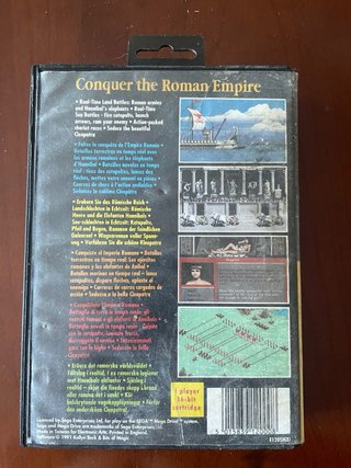 Centurion Defender of Rome Mega Drive