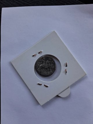 Denario plata Familia Porcia