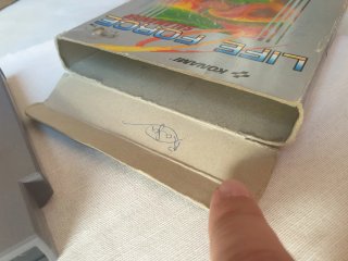 Life Force Salamander Nintendo NES pal B esp