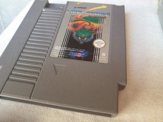 Life Force Salamander Nintendo NES pal B esp