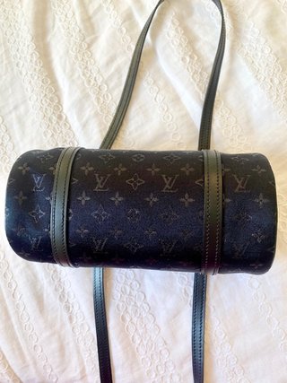 Borsa Louis Vuitton Little Papillon Monogram Satin