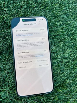 iPhone 15 Pro Max Azul/Plateado
