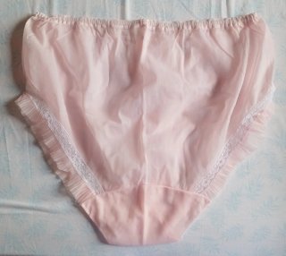 Camisón largo vintage y braguita a juego