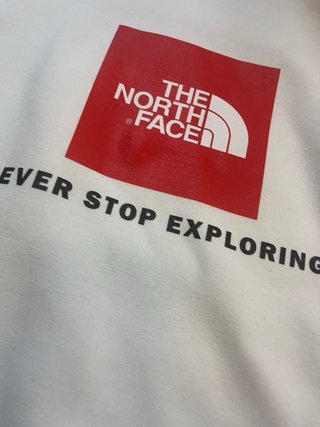 Sudadera The North Face blanca
