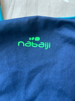Traje de baño Nabaiji azul y verde