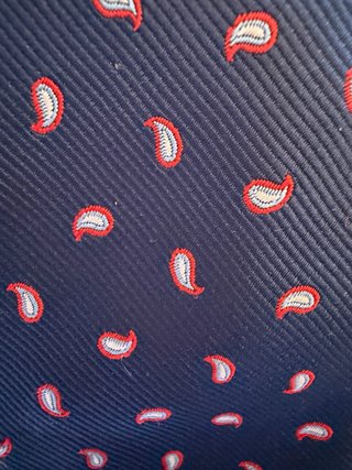 Corbatas de niño azul y rojo
