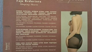 Faja reductora YSABEL MORA.Talla M. Negra
