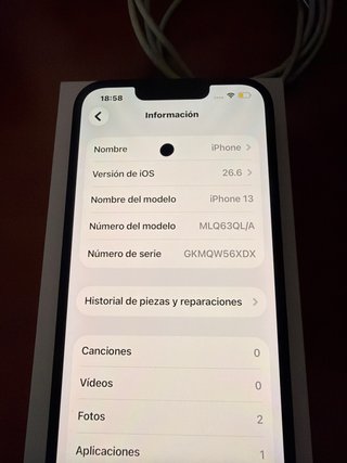 iPhone 13 256GB Negro