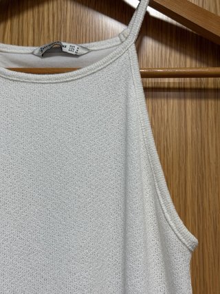 Vestido largo blanco tirantes