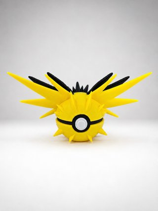 Pokéball Zapdos Stampa 3D Artigianale