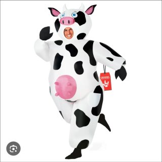Disfraz Vaca Inflable MorphCostumes Talla Única