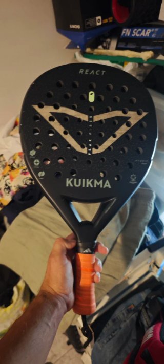 Pala de pádel Kuikma React Flax Fiber