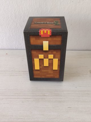 Muñecos Minecraft McDonalds precintados