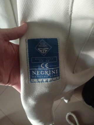 Completo Negrini FIE 350N Giacca + Pantaloni