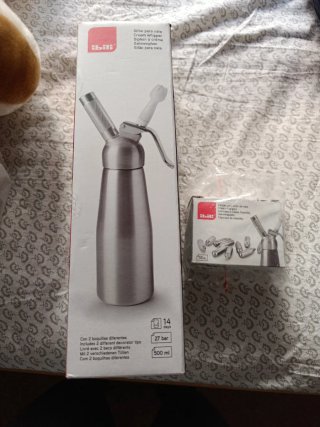 Sifón para nata Ibili 500ml