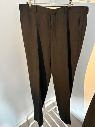 Traje hombre 95% lana espiga Talla 54R – UE
