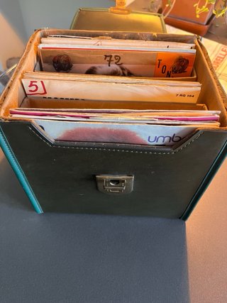 Dischi in vinile 45 giri vintage