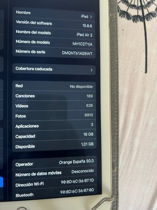 Ipad air 2 dorado como nuevo ,16 gb
