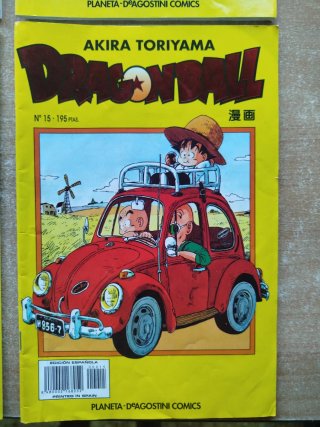 comics  DRAGÓN BALL serie amarilla , lote de 4