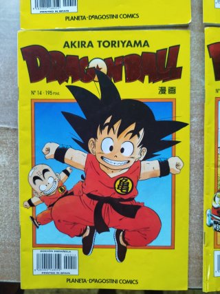 comics  DRAGÓN BALL serie amarilla , lote de 4