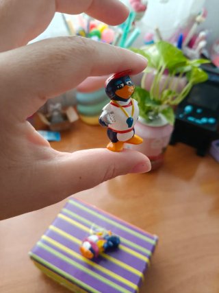 Figura Pingüino Kinder Sorpresa 1994