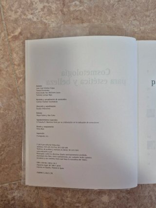 Cosmetología para estética y belleza