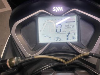 Moto SYM Jet 14 Scooter Negra/Blanca