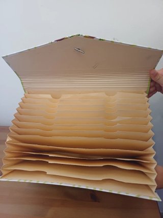 Pack de 2 carpetas con apartados Frutas Niñas