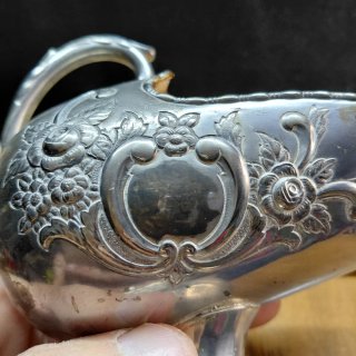 Zuccheriera vintage placcata argento