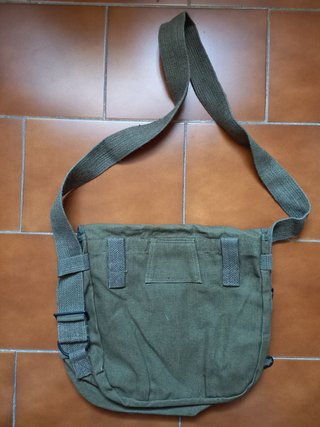 Bandolera vintage tela ejército francés