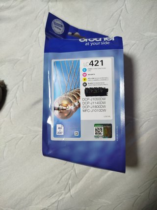 Tinta Brother LC421 Original 4 Cartuchos