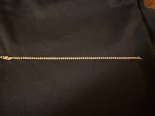 Pulsera Tenis Oro 18k Diamante Natural