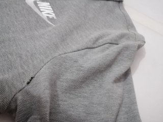 Polo Nike Gris Talla XS