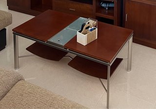 Mesa de centro madera y metal